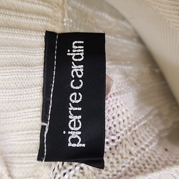 Vtg PIERRE CARDIN Cardigan sweater Size M - Picture 6 of 6